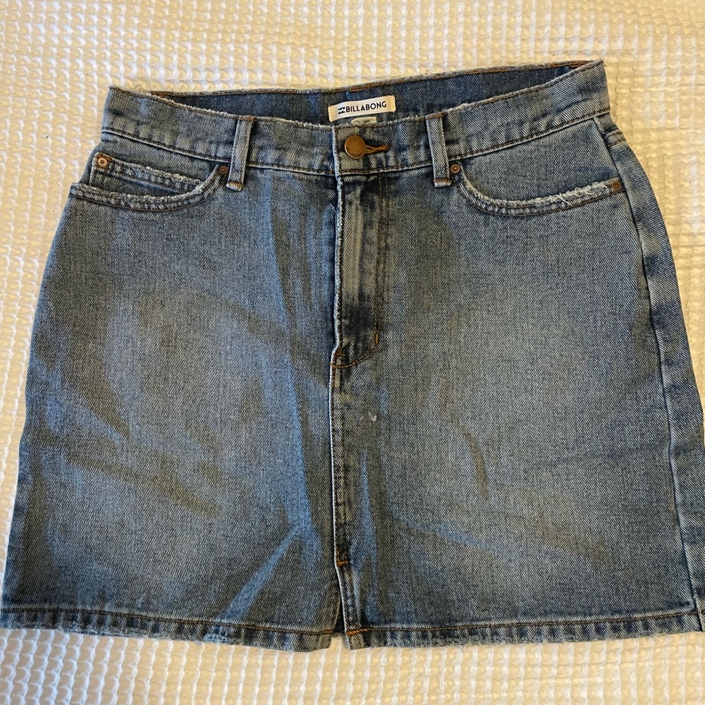 Billabong Denim Mini Skirt